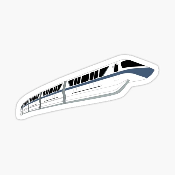 Item preview, Dove Blue Monorail designed and sold by FandomTrading.