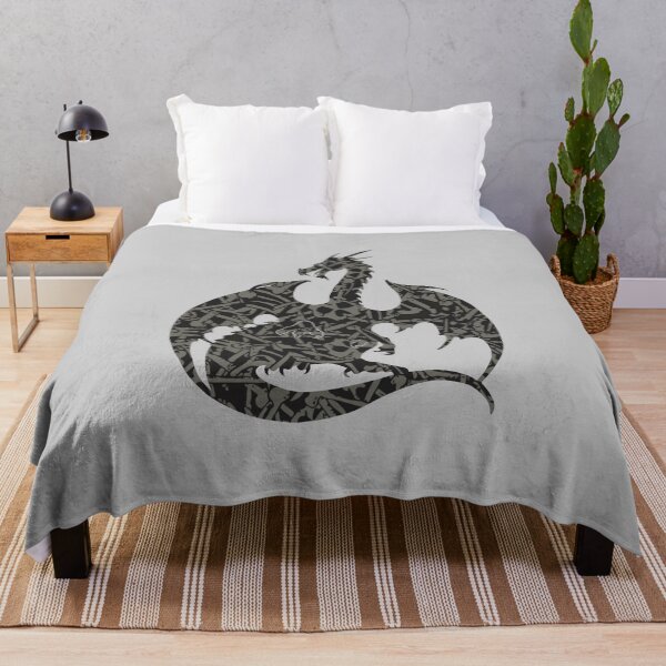 Item preview, Necromancy Dragon Silhouette designed and sold by ferinefire.