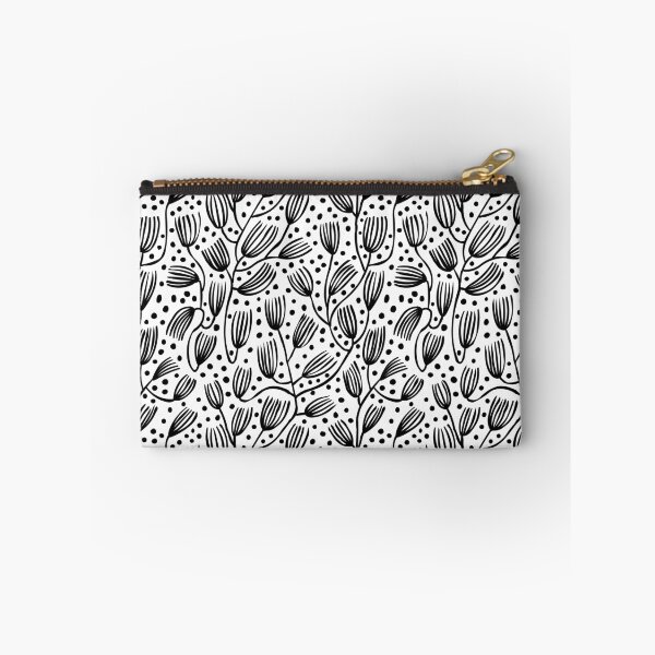 Item preview, Barkcloth Style Pattern - Black on White designed and sold by Artberry.