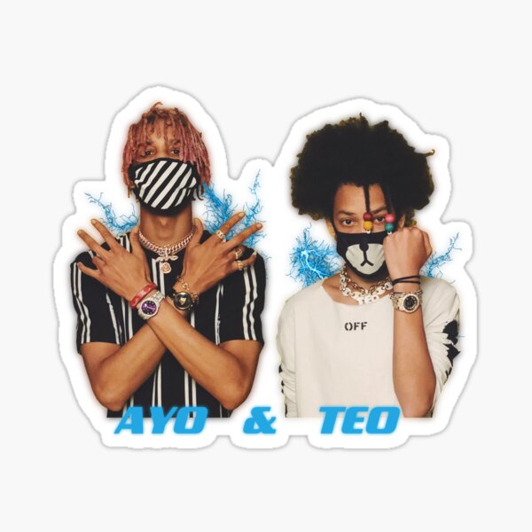 Påstand får morder Ayo and Teo" Sticker for Sale by FMR13 | Redbubble