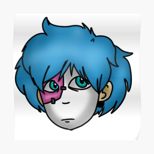 "Sally face" Poster for Sale by DeadInside66 Redbubble