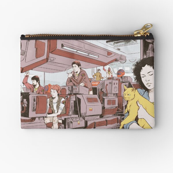 Aboard the Nostromo Zipper Pouch