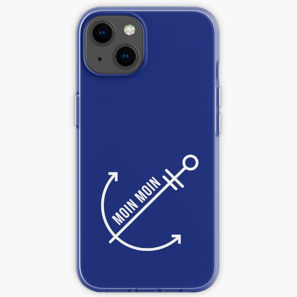 Anchor Moin Moin White iPhone Soft Case