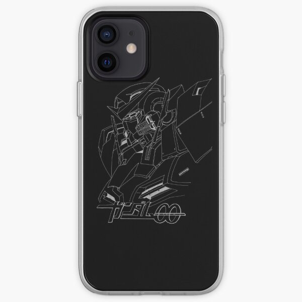 Gundam 00 Exia Bust iPhone Soft Case