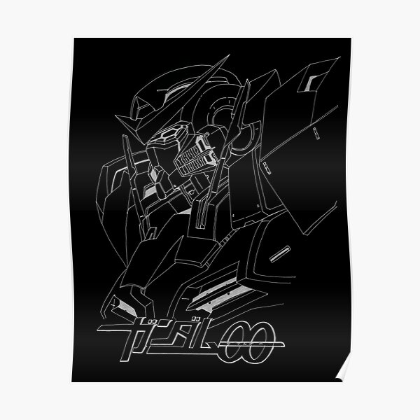 Gundam 00 Exia Bust Poster