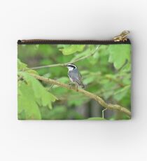 Red breasted nuthatch Zipper Pouch