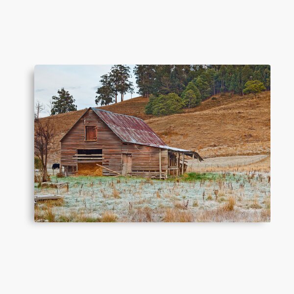 Barn at Cygnet, Tasmania Canvas Print
