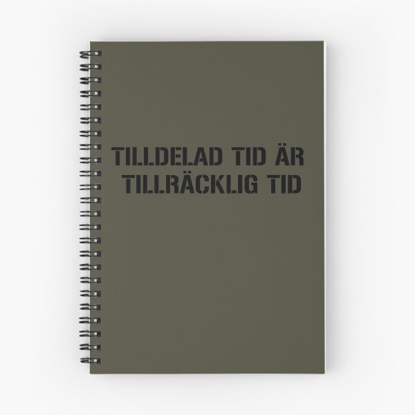 Aperçu de l'œuvre TILLDELAD TID ÄR TILLRÄCKLIG TID créée et vendue par Awerick.
