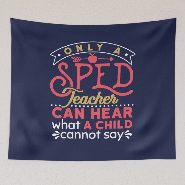 Item preview, Only A SPED Teacher Can Hear What A Child Cannot Say designed and sold by jaygo.