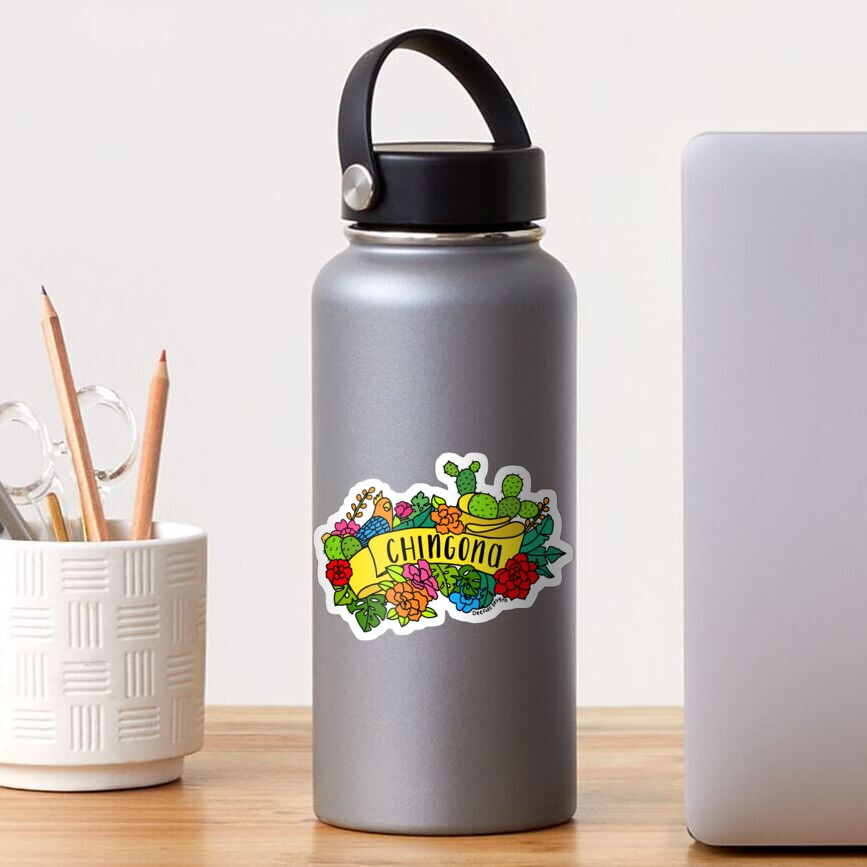 Colorful Chingona Sticker Sticker