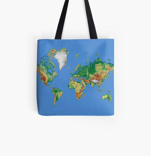 Our World All Over Print Tote Bag