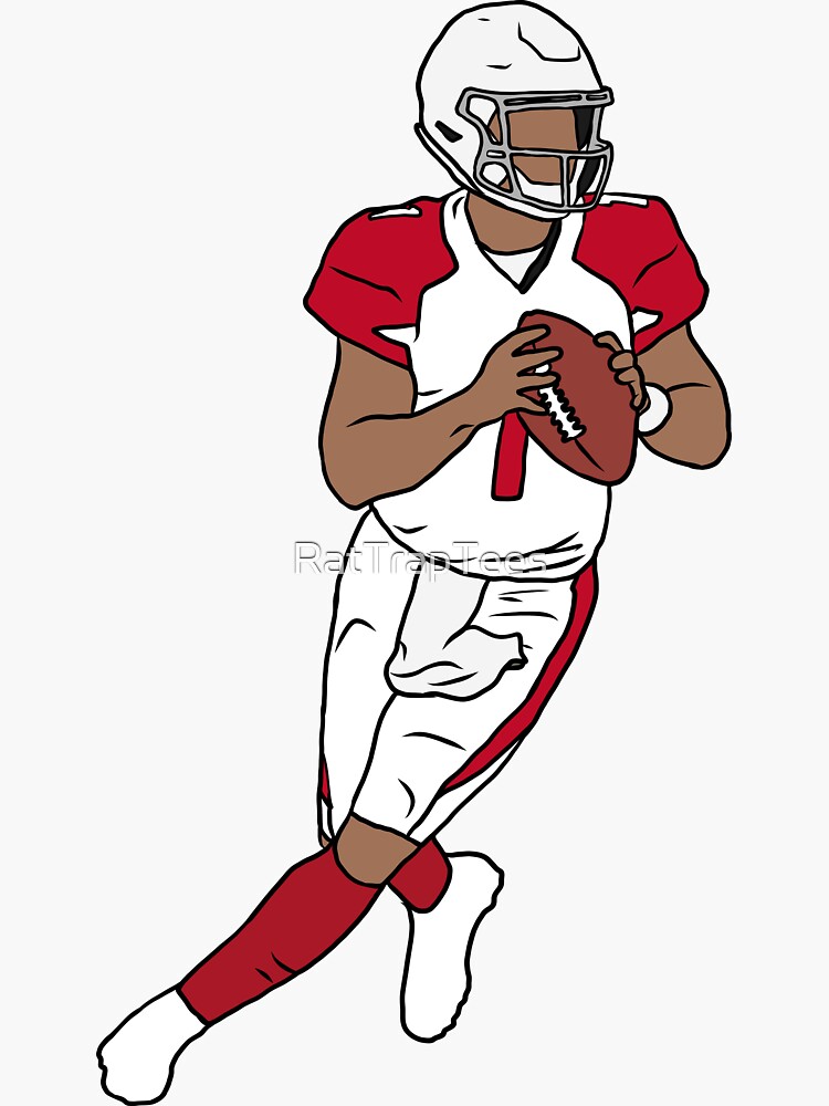 "Kyler Murray Cardinals" Sticker by RatTrapTees | Redbubble