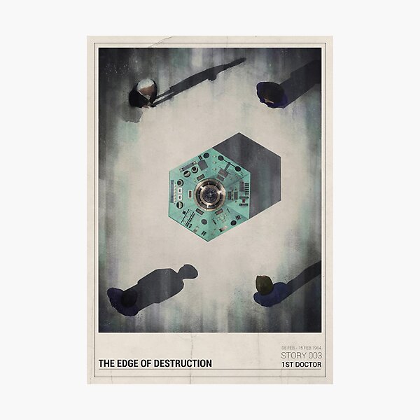 The Edge of Destruction Photographic Print