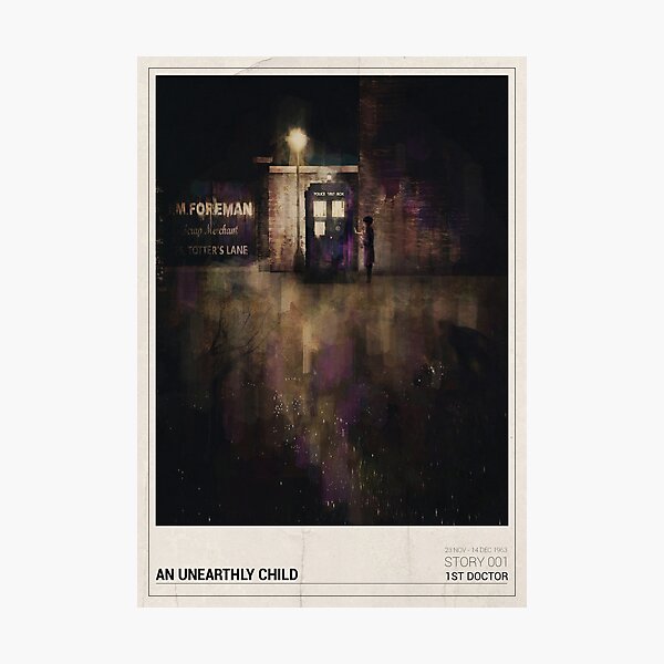 An Unearthly Child Photographic Print