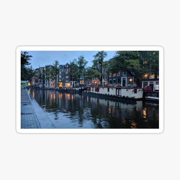 Amsterdam Canals Sticker