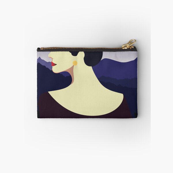 Item preview, Art Deco A Sleeper`s Retro Girl Posing Country Side Sunset Vintage Style designed and sold by 108dragons.
