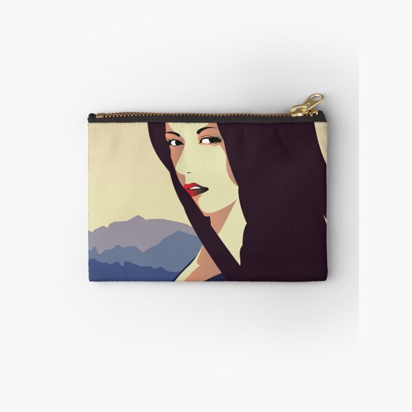 Item preview, Art Deco A Sleeper`s Retro Girl Posing Country Side Sunset Vintage Style designed and sold by 108dragons.