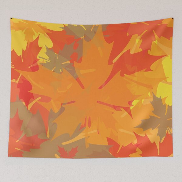 Item preview, Overlapping Autumn Leaves designed and sold by Zethinova.