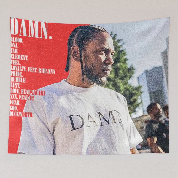 Item preview, DAMN. by Kendrick Lamar — Alternate Cover designed and sold by sampathdesilva.