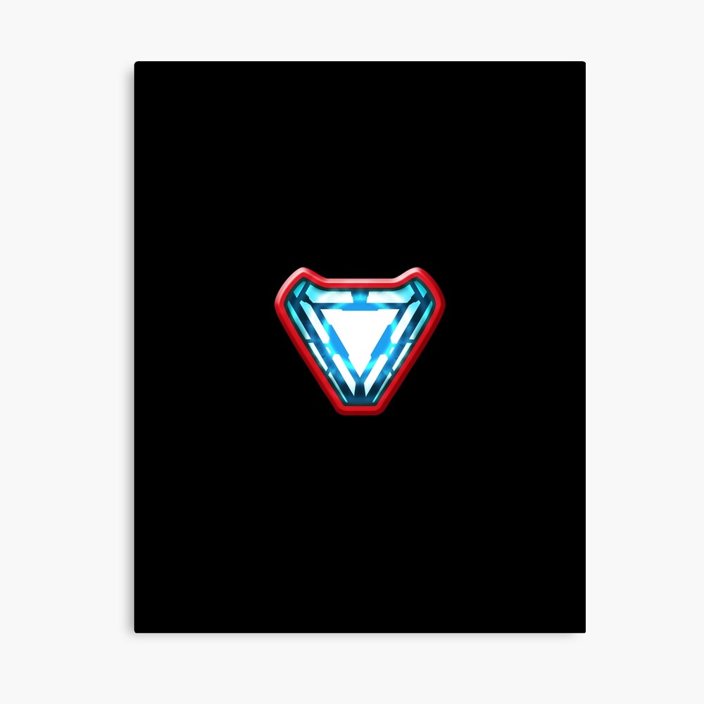 iron man heart arc reactor in avenger endgame photographic print by trapcorner redbubble