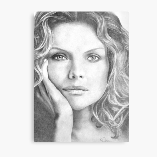 Michelle Pfeiffer Metal Print