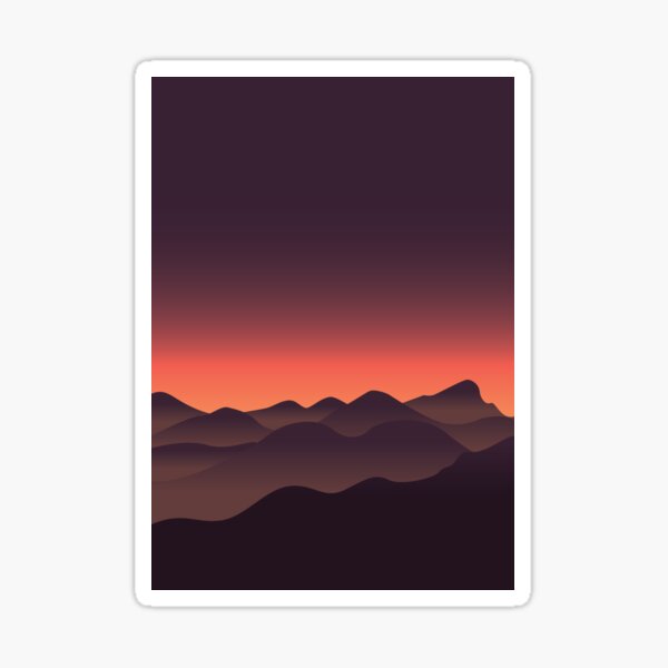 Item preview, Art Deco A Sleeper`s Retro Country Side Sunset Vintage Style designed and sold by 108dragons.