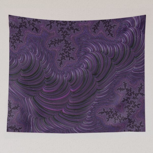 Item preview, Purple Slinky Fractal Art Abstract designed and sold by Gsallicat.
