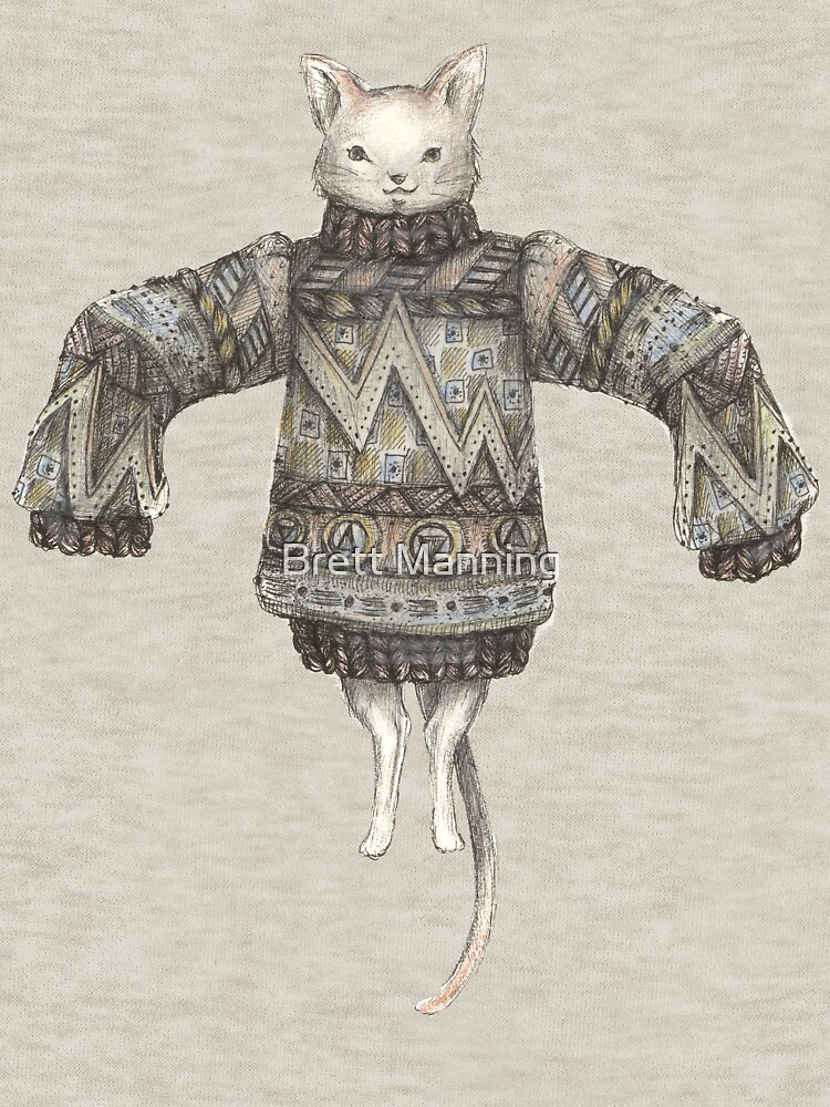 Thumbnail 5 of 5, Zipped Hoodie, Sweater Puss T-Shirt designed and sold by brettisagirl.