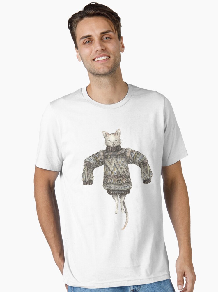 Thumbnail 1 of 7, Essential T-Shirt, Sweater Puss T-Shirt designed and sold by brettisagirl.