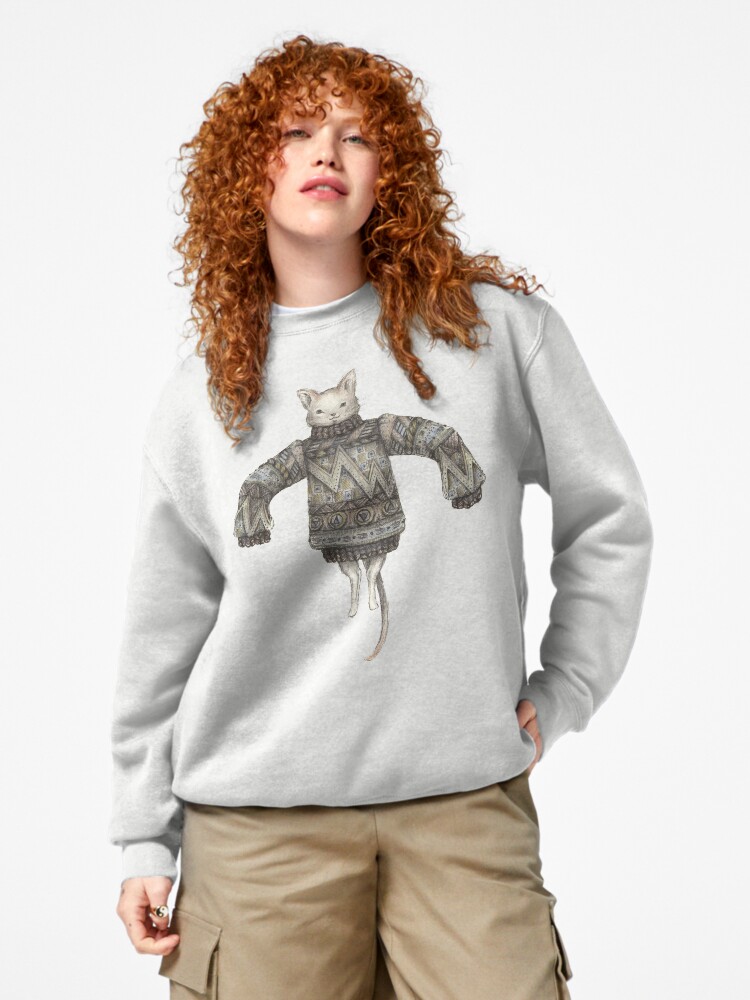 Thumbnail 4 of 7, Pullover Sweatshirt, Sweater Puss T-Shirt designed and sold by brettisagirl.