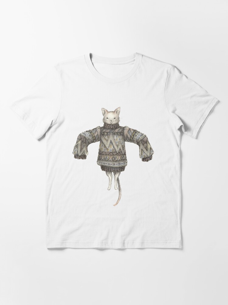 Thumbnail 3 of 7, Essential T-Shirt, Sweater Puss T-Shirt designed and sold by brettisagirl.