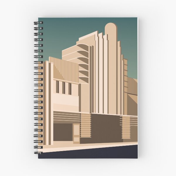 Item preview, A Sleeper`s Dream Super Metropolis Skyscraper Art Deco Geometric Retro Vintage designed and sold by 108dragons.