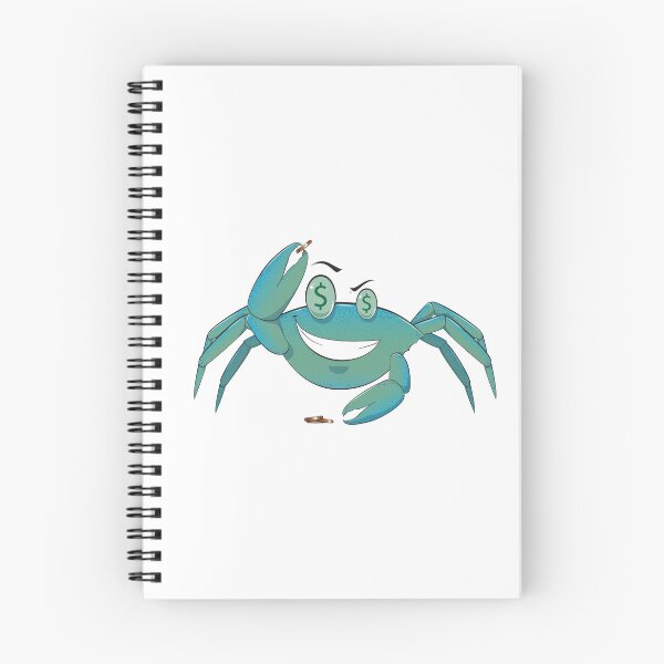 Item preview, Penny Pinching Penny Crab designed and sold by Zethinova.