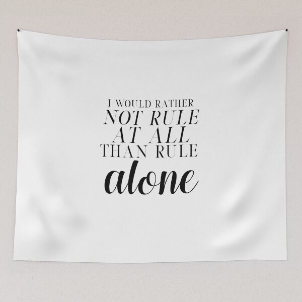 Item preview, Merlin-Inspired "Rule Alone" designed and sold by mulberrydragon.
