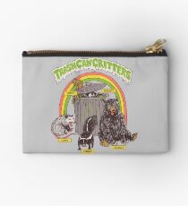Trash Can Critters Zipper Pouch