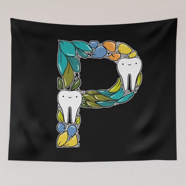 Item preview, P designed and sold by Happimola Designs.