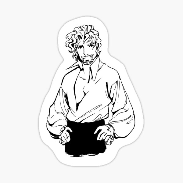 Windswept Edric Sticker