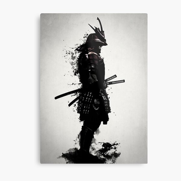 Armored Samurai - Metal Print