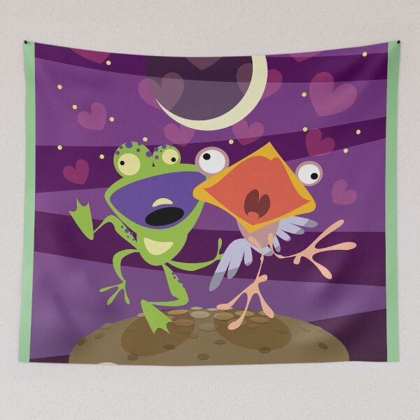 Item preview, Frog And Bird Night Vocal designed and sold by CoolTees.