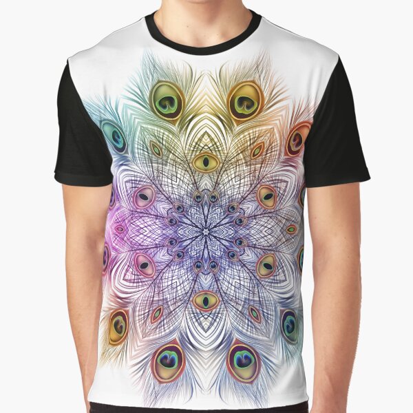 Artikel-Vorschau von Pfau-Mandala, designt und verkauft von christineiris.