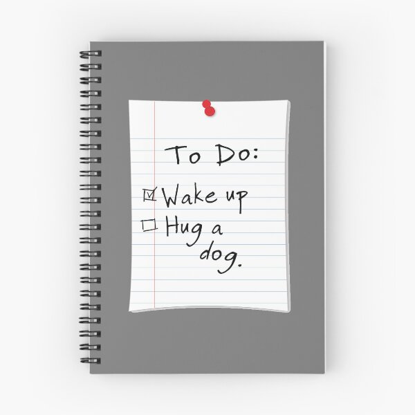 Item preview, Wake Up, Hug A Dog designed and sold by Paddock9Designs.