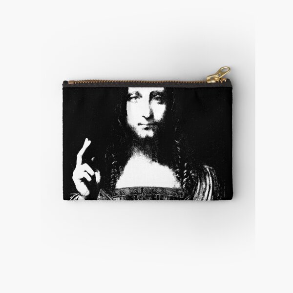 Item preview, Salvator Mundi by Leonardo da Vinci | Black and White Version designed and sold by Dator.