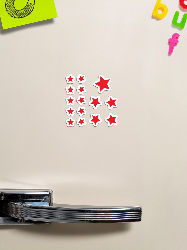 Red Star Stickers for Sale