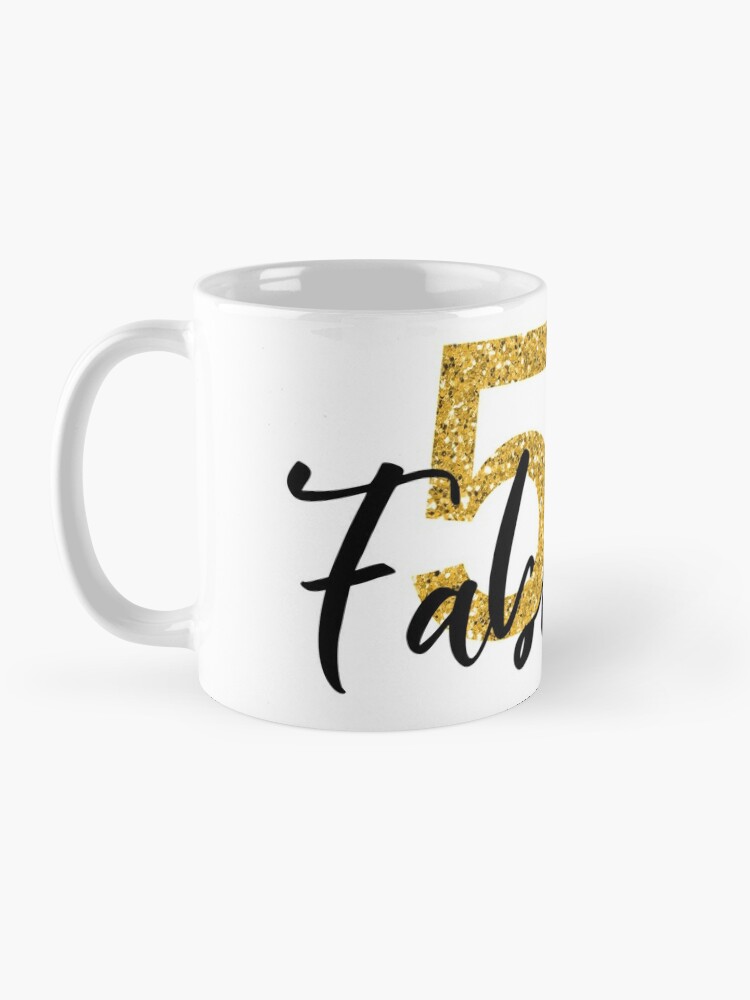 50 Years of Being Fabulous Mug 50th Birthday Mug for Men and 