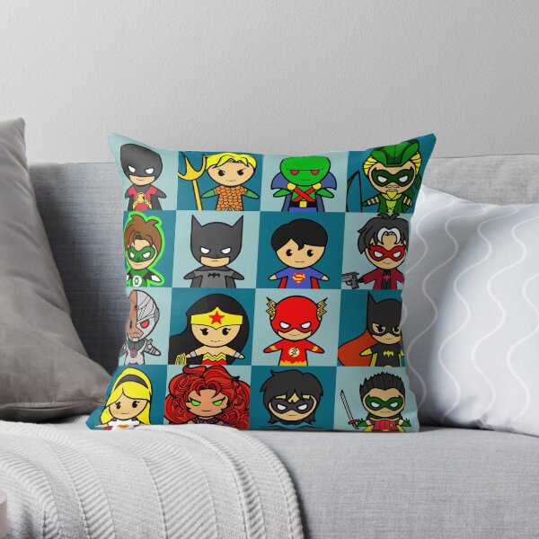 hero cube 2 Throw Pillow