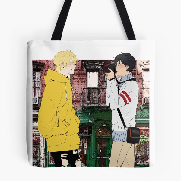 Artikelvorschau, Bananenfisch - Ash Lynx und Eiji Okumura in New York entworfen und verkauft von MykaAndSalmon.