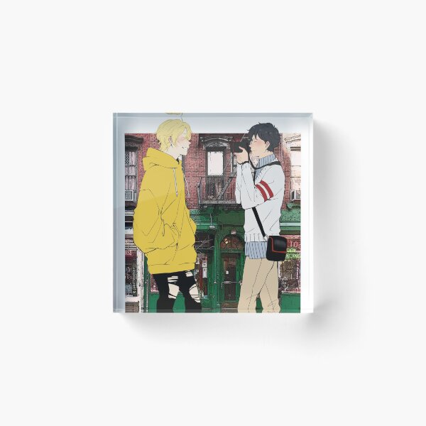 Item preview, Banana Fish - Ash Lynx and Eiji Okumura in New York designed and sold by MykaAndSalmon.