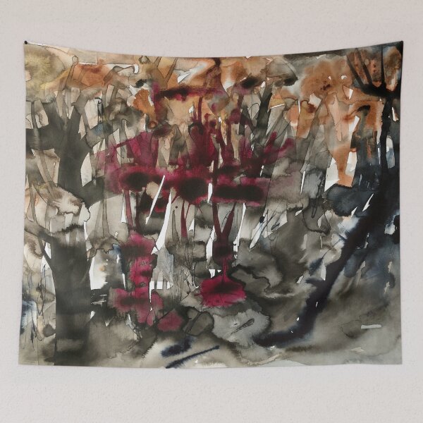 Item preview, moody abstract designed and sold by Marianna Tankelevich.