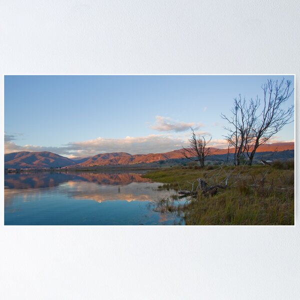 Evening on Khancoban Pondage, Australia Poster