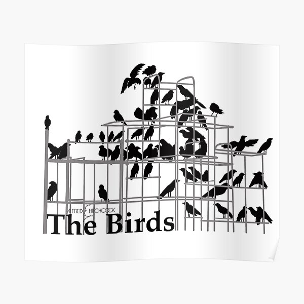 Alfred Hitchcock’s The Birds Poster